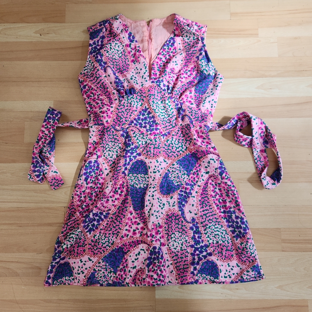 Vintage Handmade Floral Dress